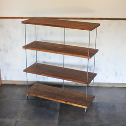 無垢材でつくったシェルフ【サイズオーダーご相談ください】 棚