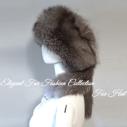 夢のあるお洒落が楽しめます☆グレーミンクファーマフラー 毛皮