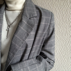 ーrain drop necklaceー　サージカルステンレス　チェーンネックレス　レイヤードネックレス　 12枚目の画像