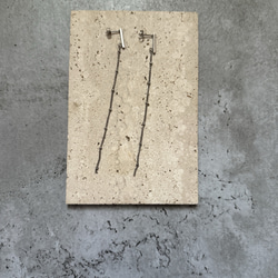 ーDrop Chain pierceー　チェーンピアス　ロングピアス　サージカルステンレス　シルバーアクセサリー 9枚目の画像