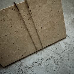 ーDrop Chain pierceー　チェーンピアス　ロングピアス　サージカルステンレス　シルバーアクセサリー 12枚目の画像