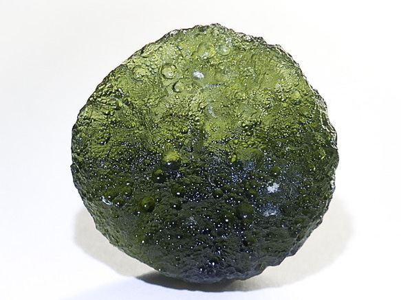 ☆宇宙から飛来☆モルダバイト隕石☆5.3g/25.1mm☆天然ガラスラフ鉱物