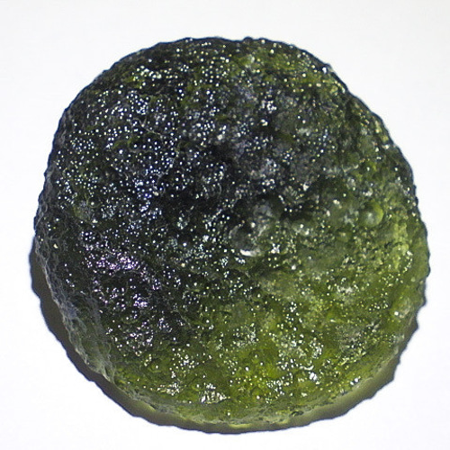 ☆宇宙から飛来☆モルダバイト隕石☆5.3g/25.1mm☆天然ガラスラフ鉱物