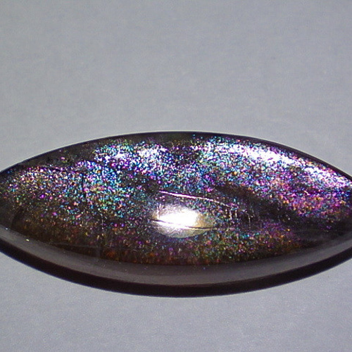 ☆レインボーパープルヘイズサンストーン☆7.65ct/24.8mm フェルスパー