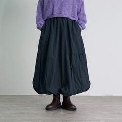 【新品】UZUIRO ウズイロ　サロペットスカート/ブラック/三河織物 サロペットスカート | ブラック | 三河織物 - UZUiRO/公式オンライン