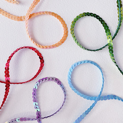 スパンコールブレード BEL-0552　カラー選択　1mより　 1枚目の画像