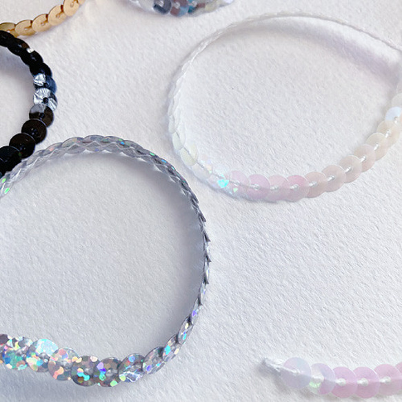 スパンコールブレード BEL-0552　カラー選択　1mより　 4枚目の画像