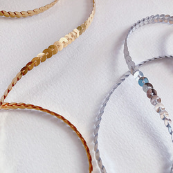 スパンコールブレード BEL-0552　カラー選択　1mより　 5枚目の画像