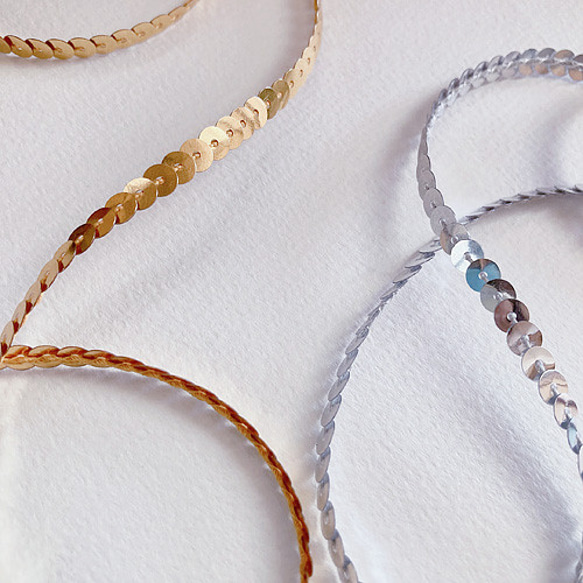 スパンコールブレード BEL-0552　カラー選択　1mより　 5枚目の画像