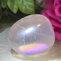 精霊を呼ぶ石✨レインボー カクタスアメジスト サボテン水晶 ラフ