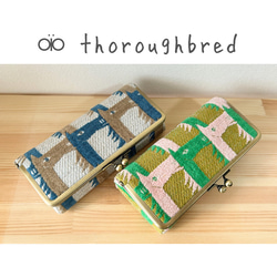 ⚮̈ 受注制作品⚮̈ ミナペルホネン/dop light berry /ボックスがま口