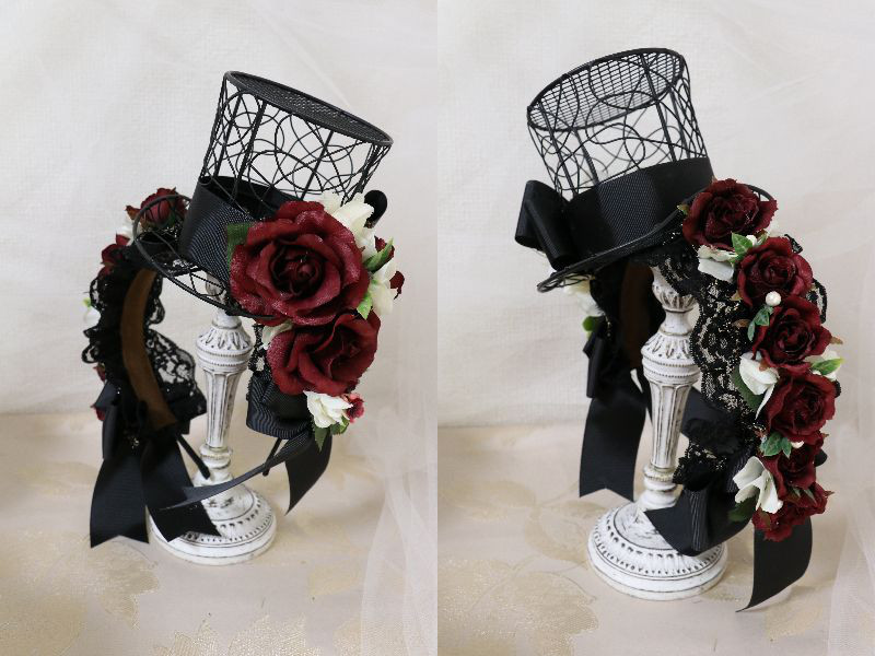 シルクハットカチューシャ