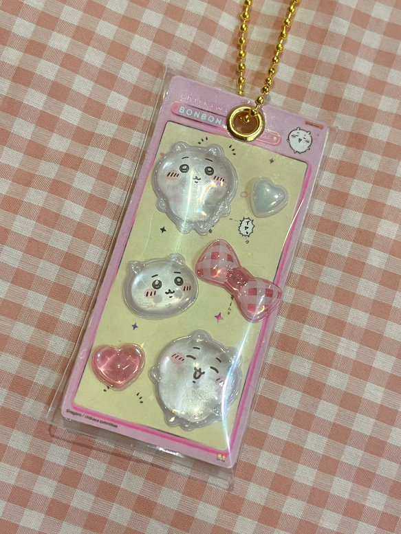 正規品 ボンボンドロップシール クリアでぷっくりとしたキーホルダーコンプリート ⭐︎ボンボンドロップシールキーホルダー⭐︎③ シール・ステッカー