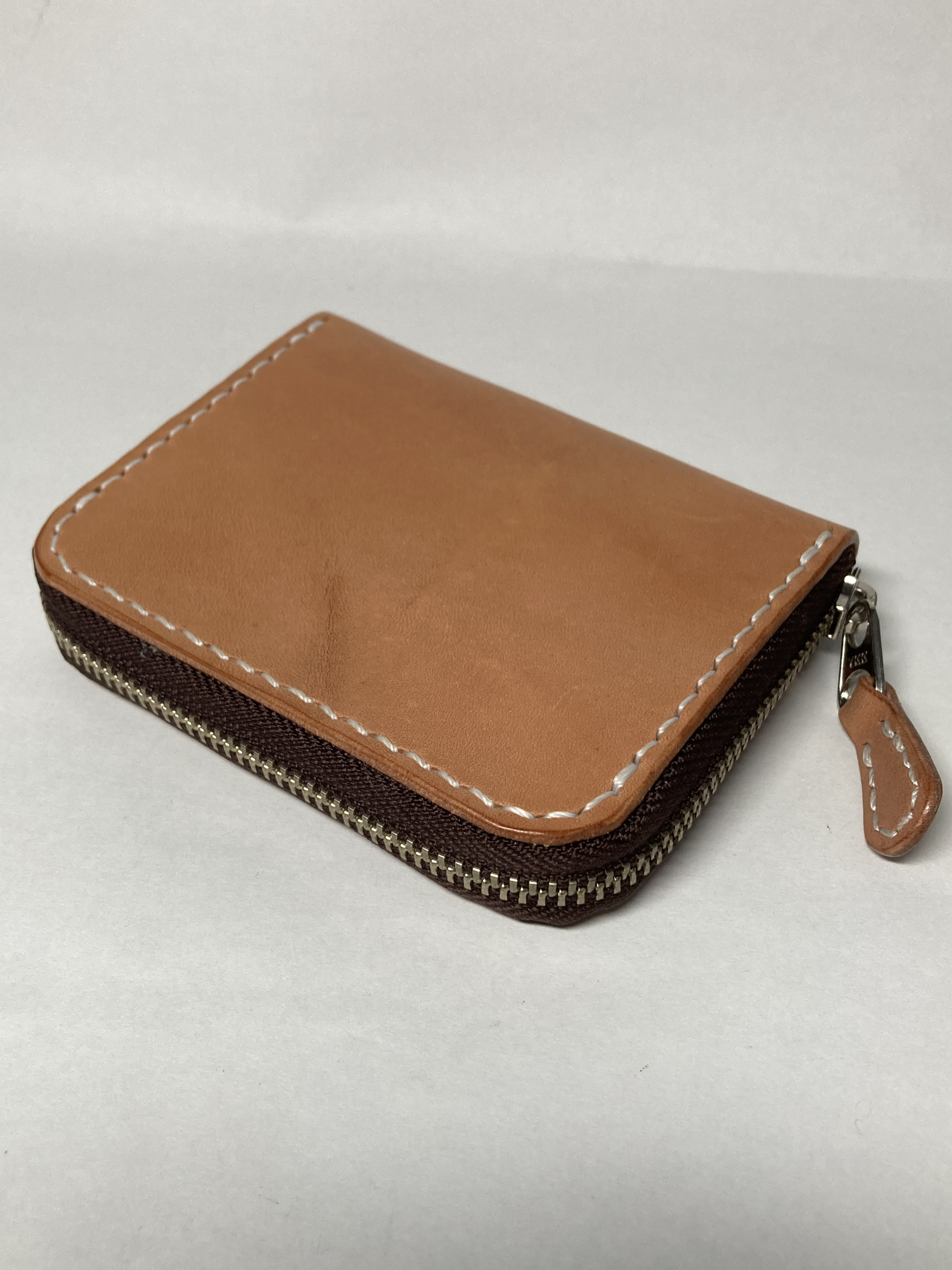 栃木レザー　ラウンドファスナーコインケース