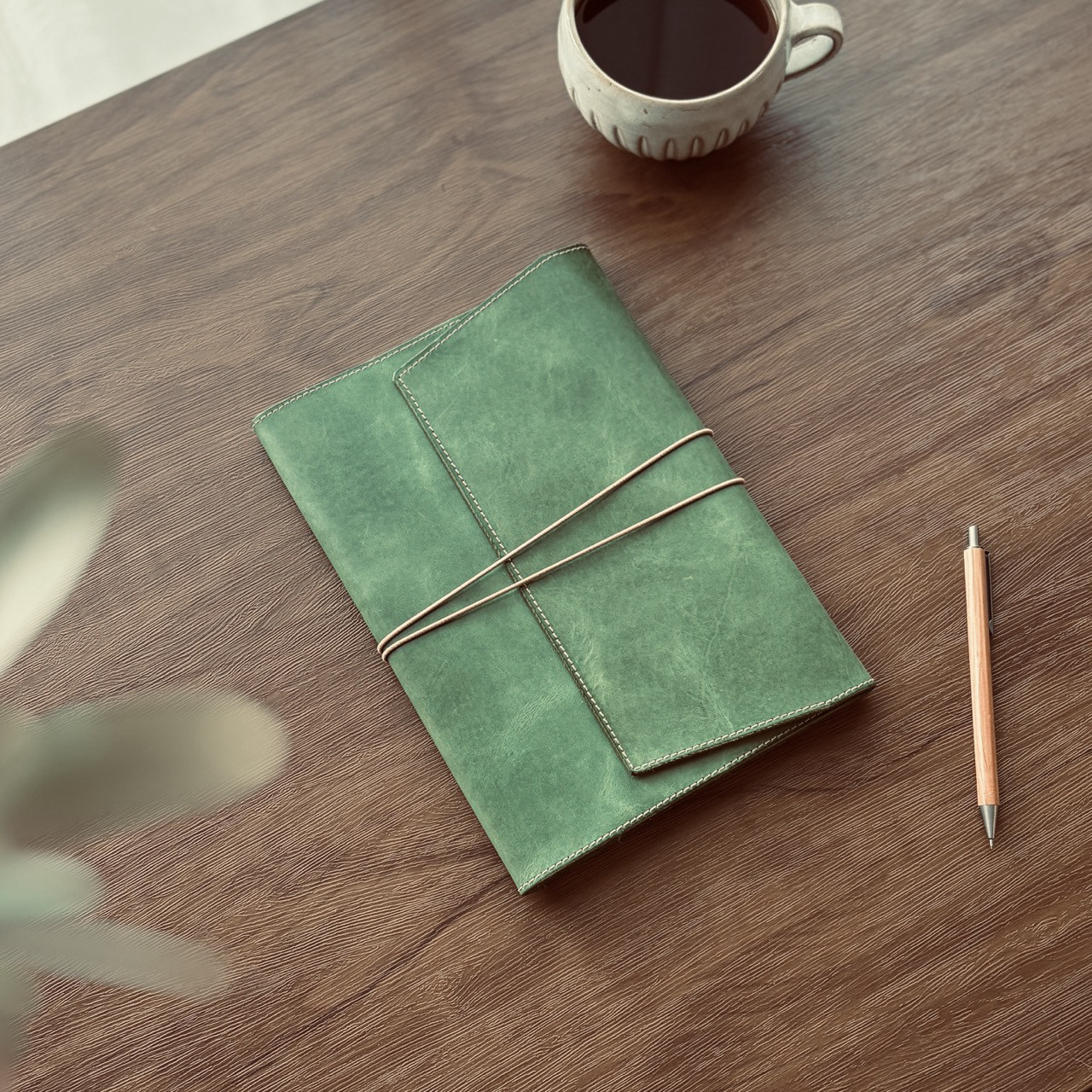 【５色展開】経年変化を楽しむ手帳カバー＊植物タンニンなめし＊オイルレザー＊A5