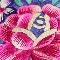 アンティーク シルクロード チャイナ チベット 紫シルク古刺繍 壁飾り 時代物 60c7319602659537fe48684a9e0a5b
