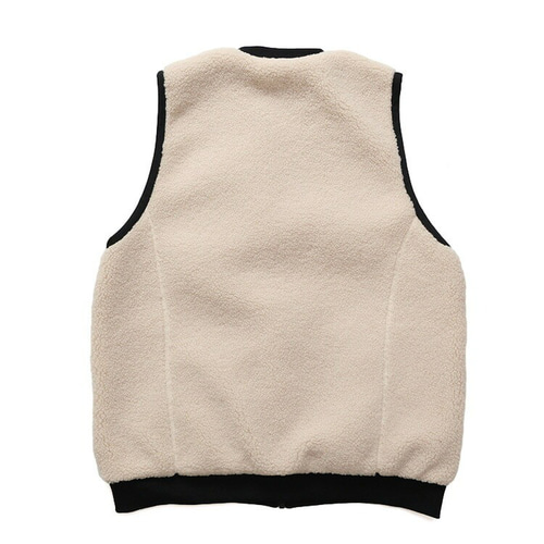 30%OFF】ボア／ナイロン リバーシブルベスト VBJ253445 vent blanc