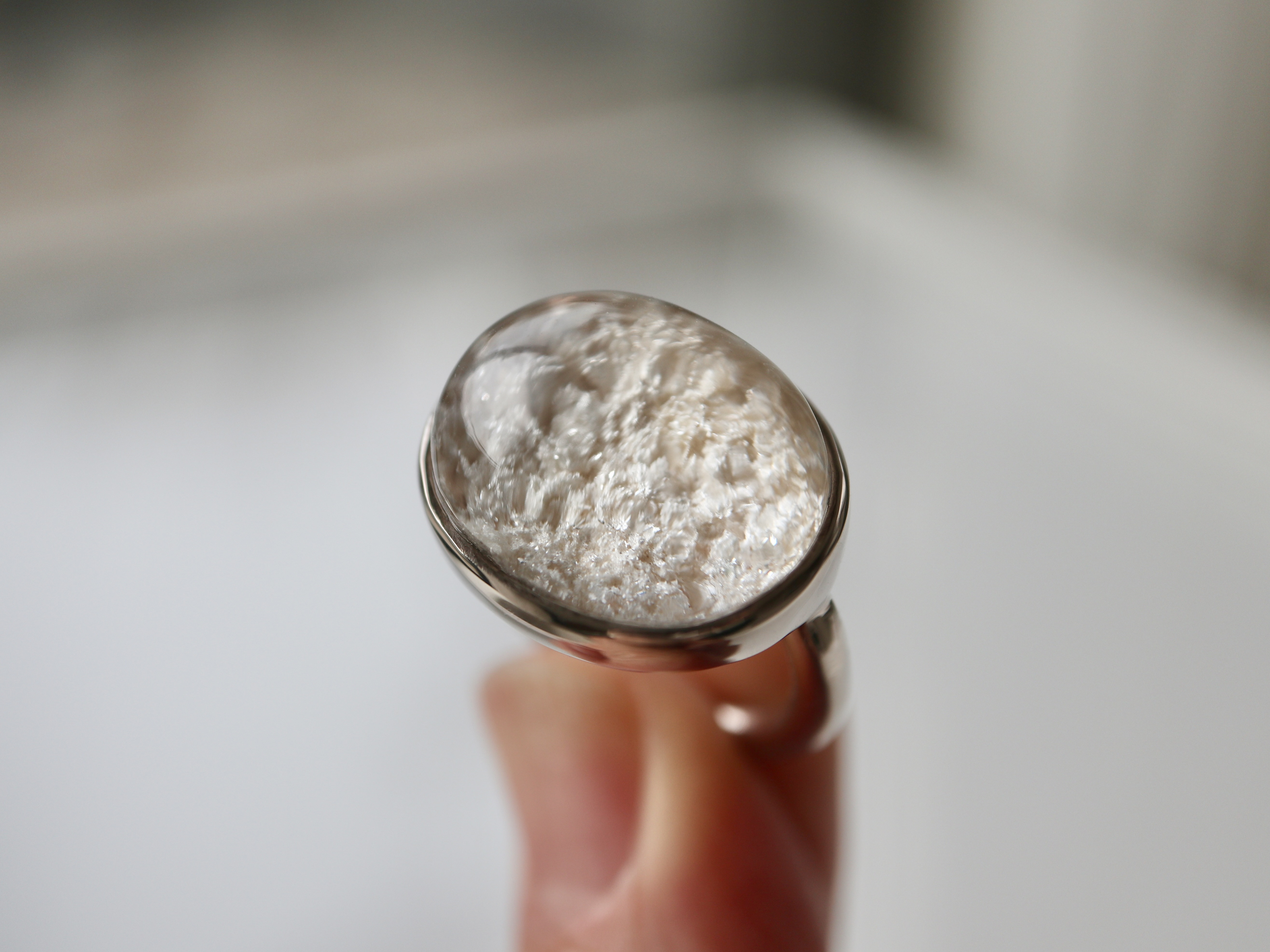 K10WG[earth garden quartz]ring