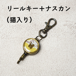 【受注制作】ダブルカードポーチ Yoshie（ヨシエ）　リバティラミネート生地 6枚目の画像