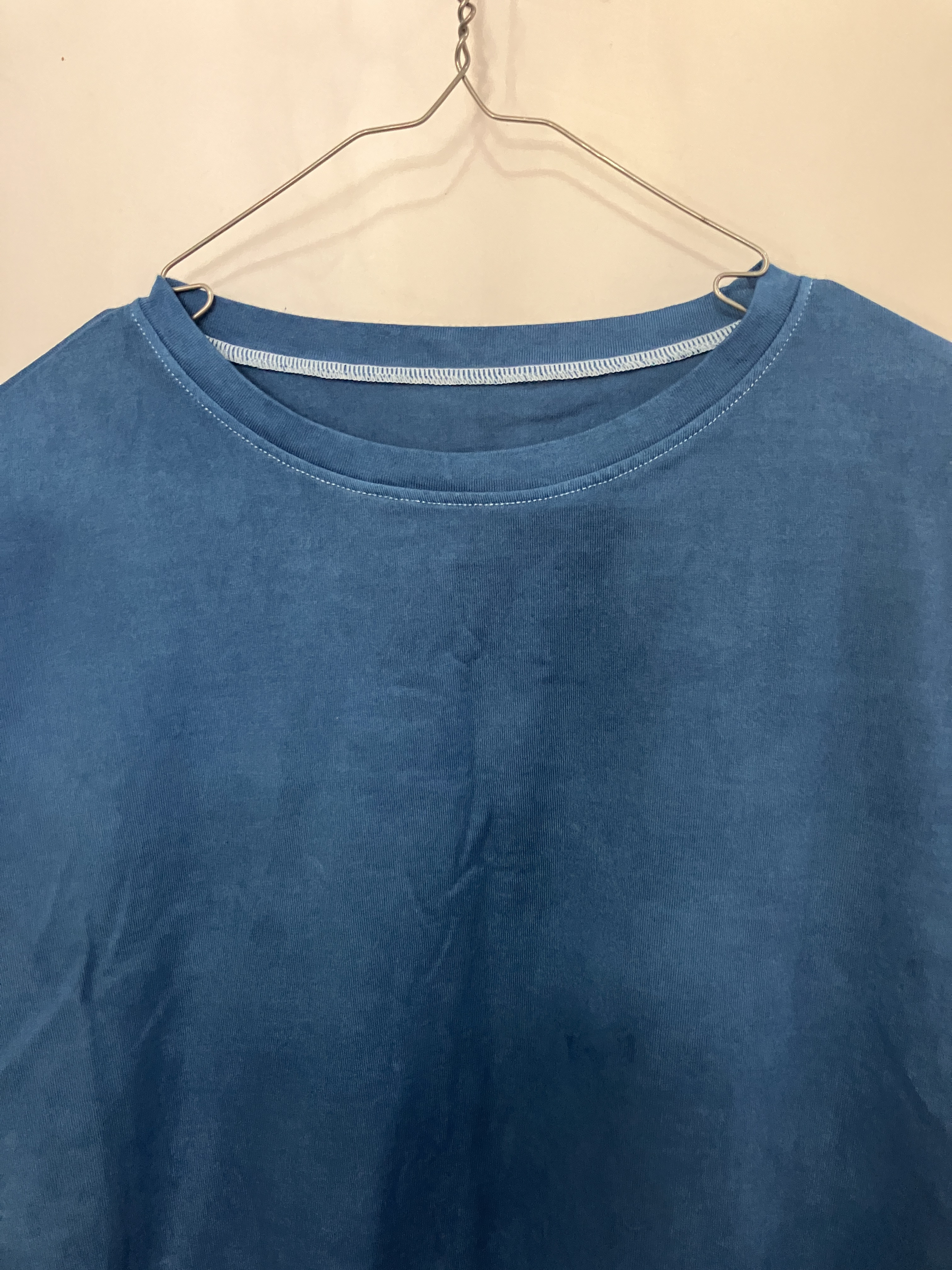 本藍染ロングTシャツユニセックス