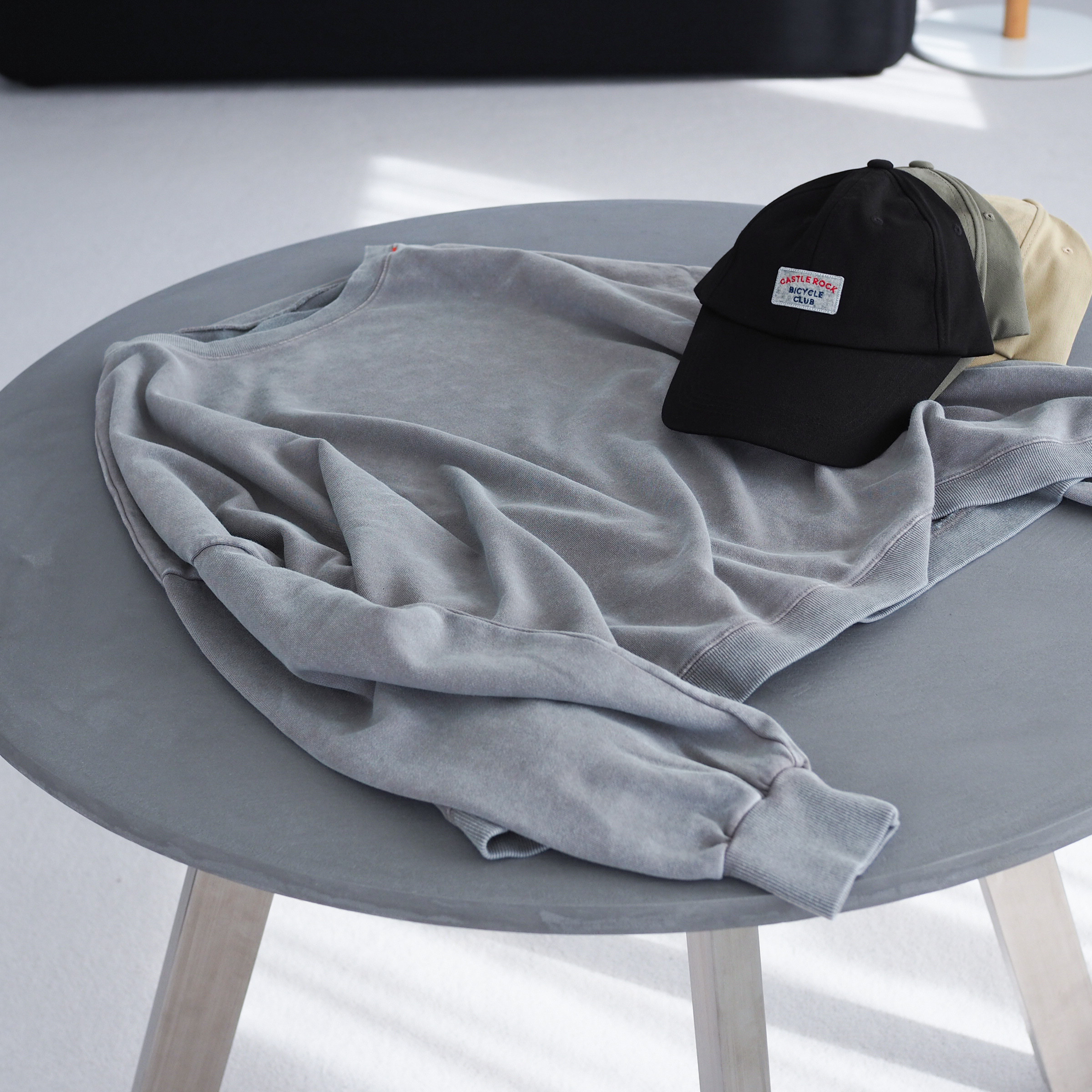 お得な２点セット【復刻再販】オーバーサイズスウェット&通年◎キャップセット