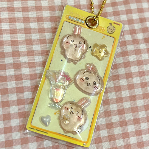 ⭐︎ボンボンドロップシールキーホルダー⭐︎② シール・ステッカー