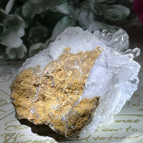 四川省産 針水晶 ニードルクォーツ クリスタル 原石 クラスター 天然石