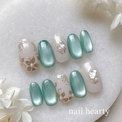 ミントグリーン ネイルチップ（つけ爪） の人気通販｜Creema(クリーマ
