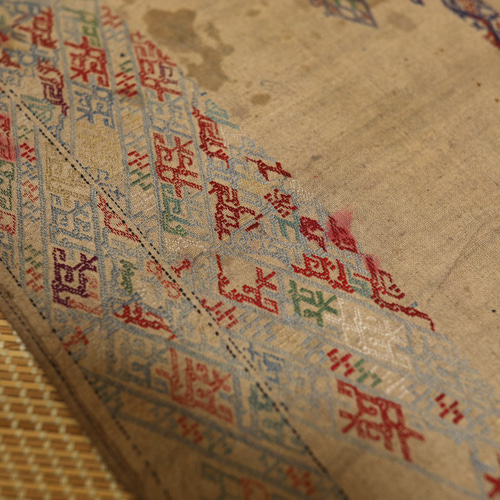 ミャオ族 刺繍工芸 母型 原本 古布 図案見本 伝統手仕事 希少一点物