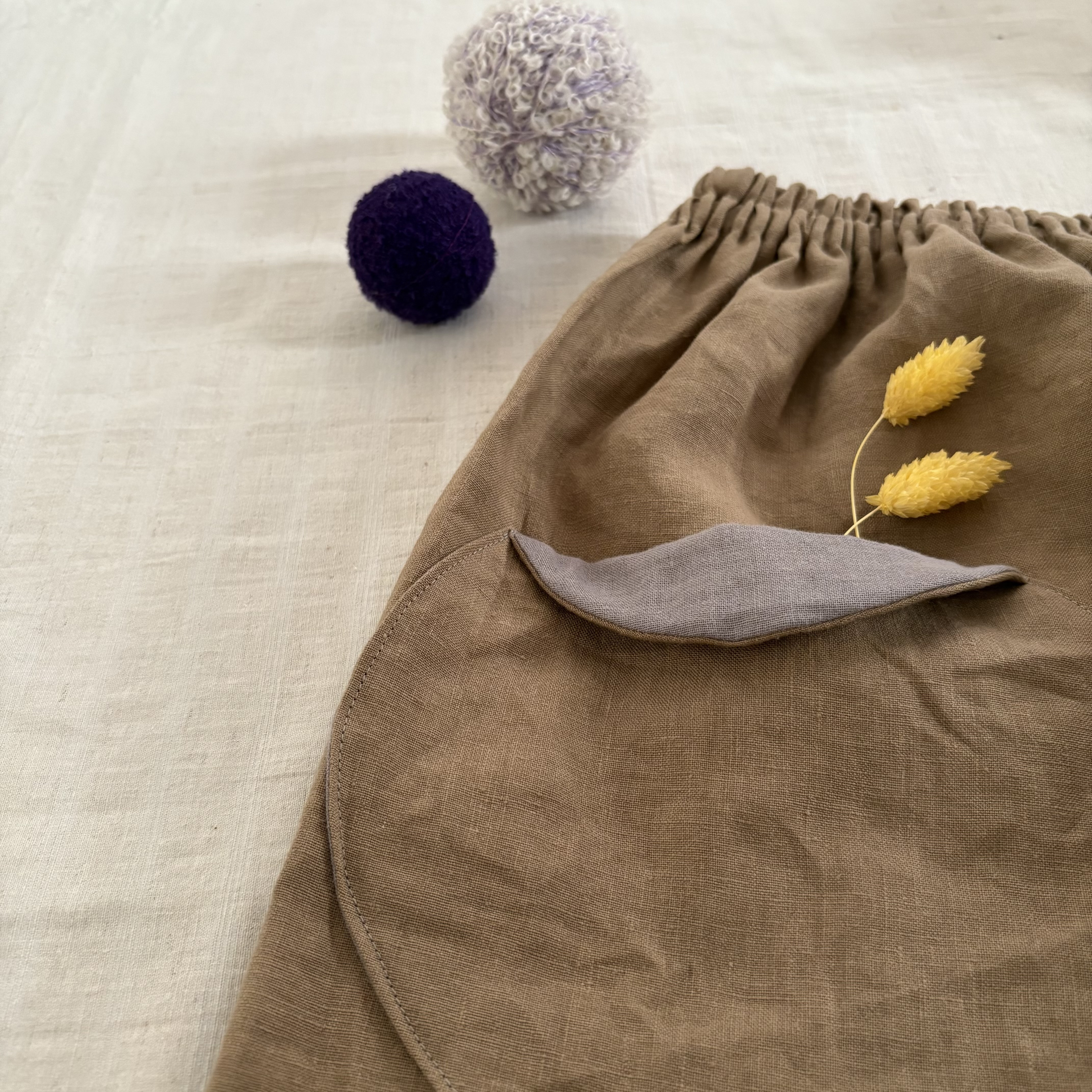 楽ちんもんぺなパンツ〜リネン〜