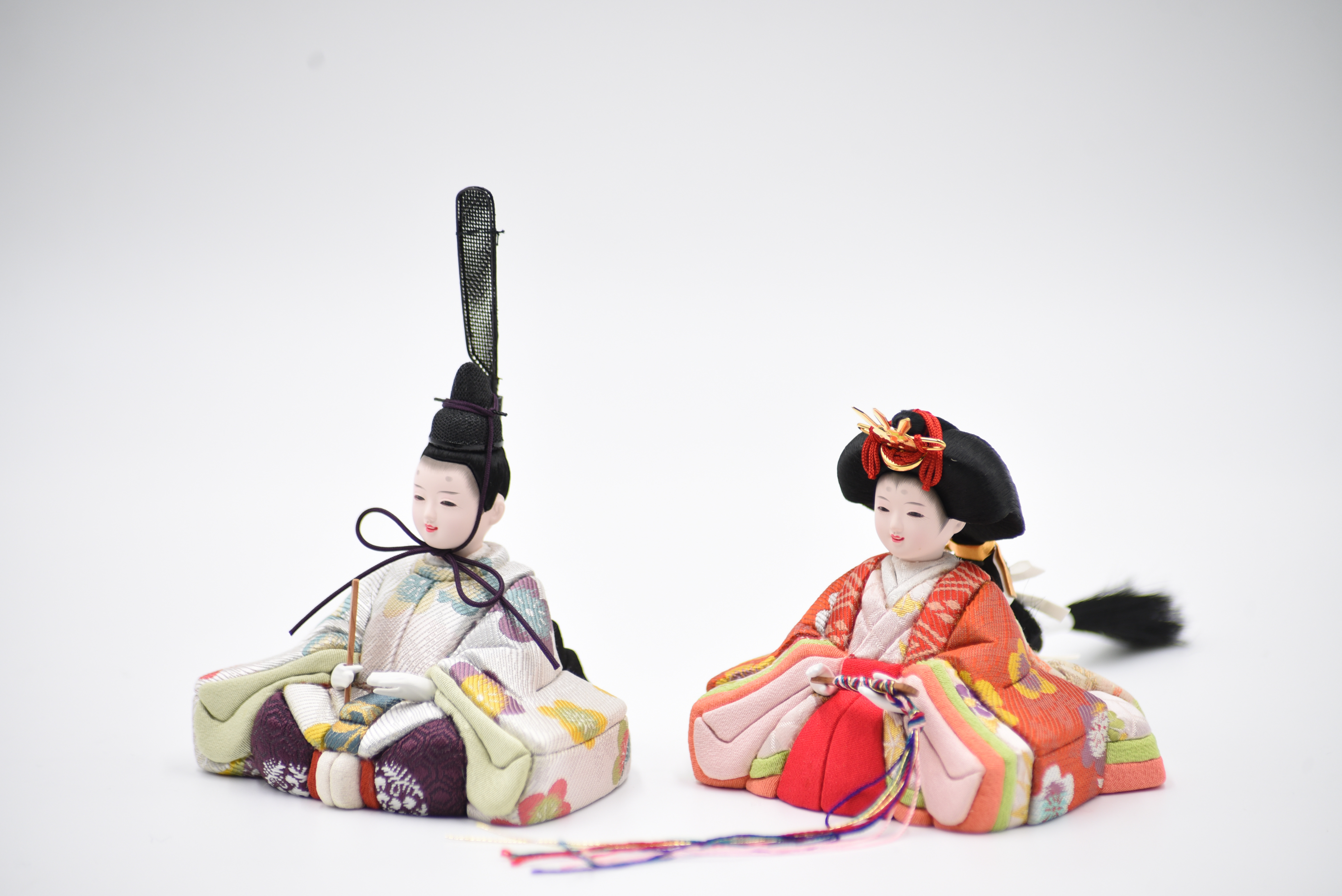 雛人形【喜雲雛】　新作　小判台飾り