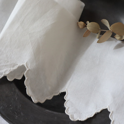 soldフランス 55㎝ アンティーク手刺繍レース B976 2枚目の画像