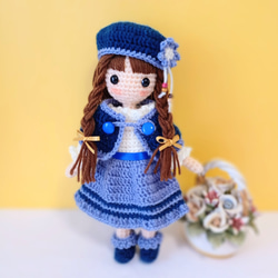 ✿水色大好き女の子 着せ替えあみぐるみ あみぐるみ Karin✿ 通販