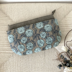 あおりポケットの巾着バッグ＊ミナペルホネン following day ⚮̈ミナペルホネン following day ネリオバッグ あおり巾着バッグ