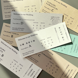 【new!!】《選べるプレゼント付き》《1枚80円》エスコートカード/投票券付きno.002 1枚目の画像