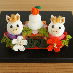 つまみ細工 ちりめん 端午の節句 こどもの日 こいのぼり 菖蒲 一点もの