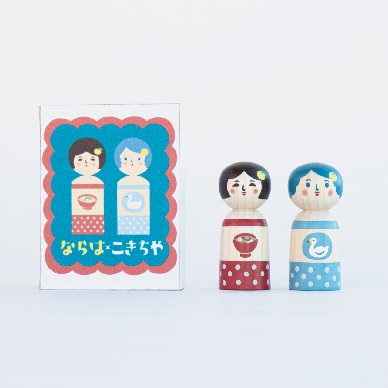 ならは　こけしセット