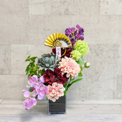 再再再販！ 渋めで深みのあるユーカリ＆ラベンダーのスワッグ フェイク