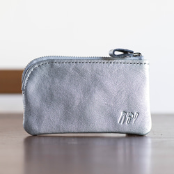 Creema限定新春福袋〈竹〉ミニショルダーバッグ 　L字ファスナーコインケース　日本製　ma-01+apo-12 9枚目の画像