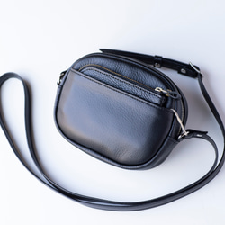 Creema限定新春福袋〈竹〉ミニショルダーバッグ 　L字ファスナーコインケース　日本製　ma-01+apo-12 2枚目の画像