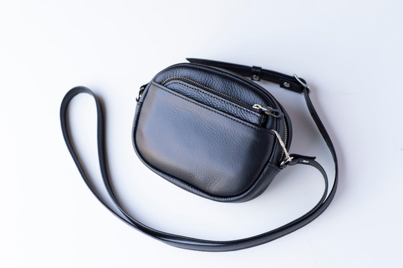 Creema限定新春福袋〈竹〉ミニショルダーバッグ 　L字ファスナーコインケース　日本製　ma-01+apo-12 2枚目の画像