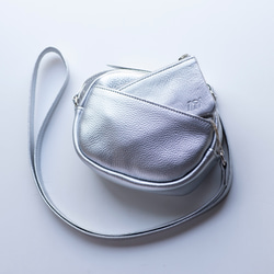 Creema限定新春福袋〈竹〉ミニショルダーバッグ 　L字ファスナーコインケース　日本製　ma-01+apo-12 3枚目の画像