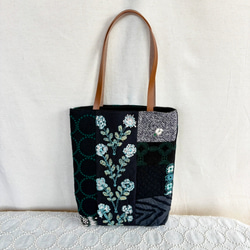 ハンドメイド　ミナペルホネン　きりかえトートバッグ⑅︎◡̈︎* ハンドメイド ミナペルホネン きりかえトートバッグ⑅︎◡̈︎