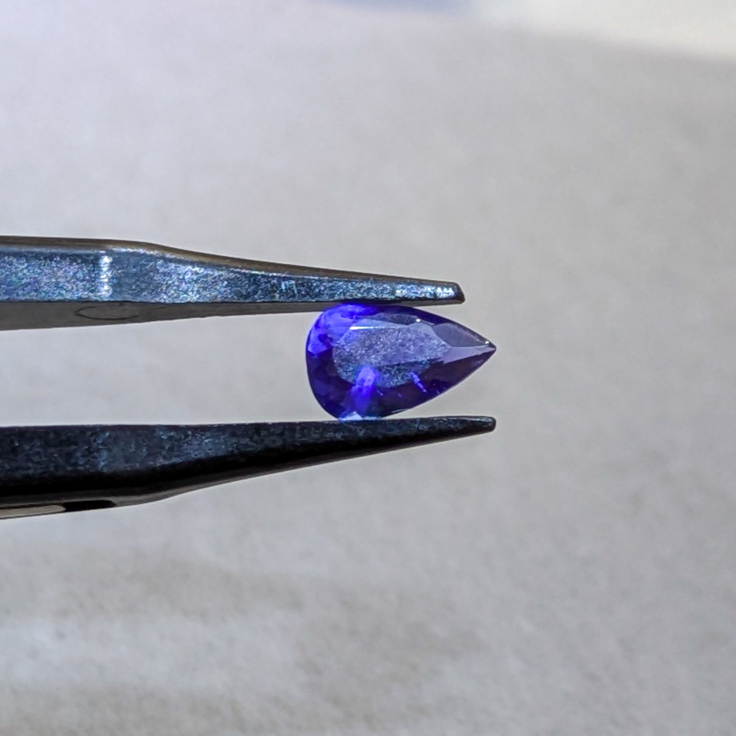 タンザナイト 6x4mm／12月誕生石／リング・ネックレス・片耳ピアス