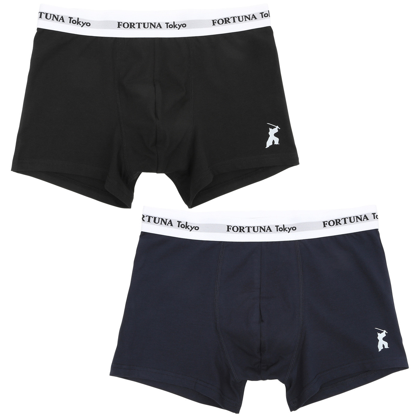 ボクサーパンツ2枚セット メンズ コットン 16. サムライ （M, L, XL, XXL）