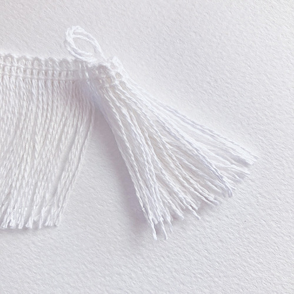 コットンフリンジ BEL-847　カラー選択　1mより　 5枚目の画像