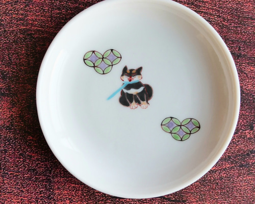 拒否柴小皿（黒柴） 小皿 AZUSA YOSHIMOTO 通販 20185623｜Creema