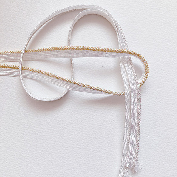 ラメパイピングリボン bel-9290　カラー選択　1mより　 4枚目の画像