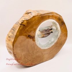 一つ限りの流木アート 海に浮かぶラッコ ジオラマ 流木 フィギュア 置物 インテリア レジン テラリウム 生き物 N36 9枚目の画像