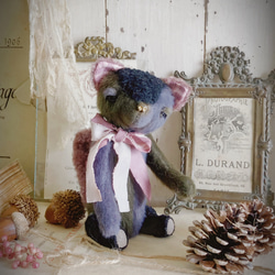 ハンドメイドテディベア 30センチ ぬいぐるみ はちる〜む☆handmade